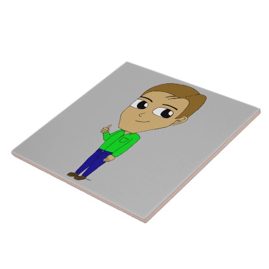 chibi tegeltje (Zijkant)