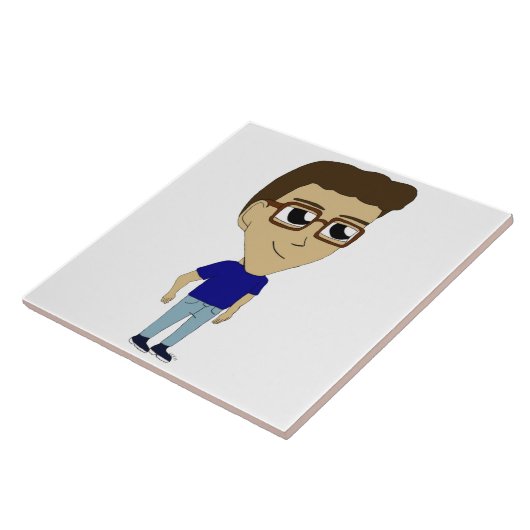 chibi tegeltje (Zijkant)