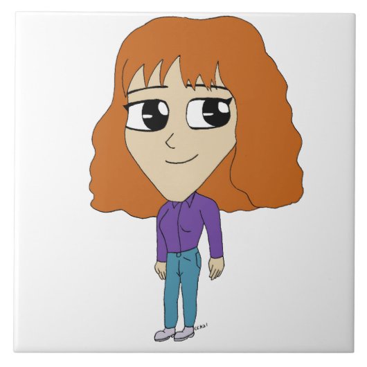 chibi tegeltje (Voorkant)