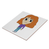 chibi tegeltje (Zijkant)