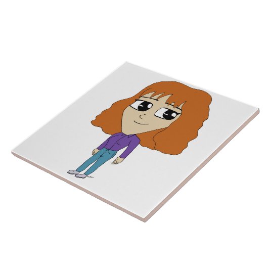 chibi tegeltje (Zijkant)