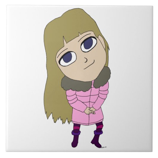 chibi tegeltje (Voorkant)