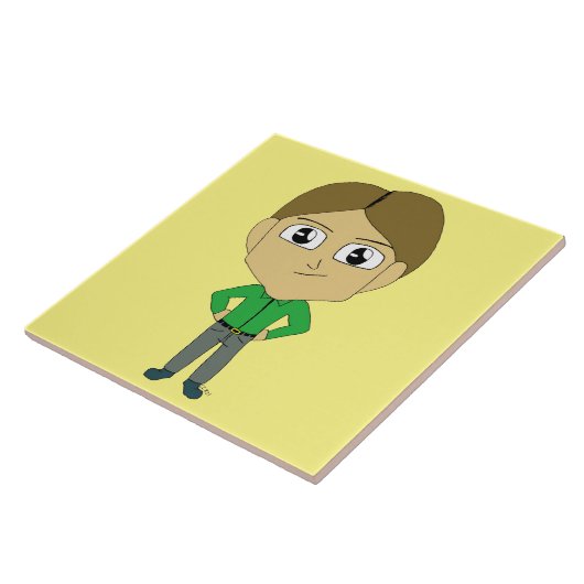 chibi tegeltje (Zijkant)