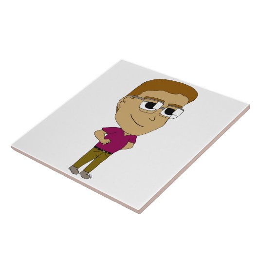 chibi tegeltje (Zijkant)