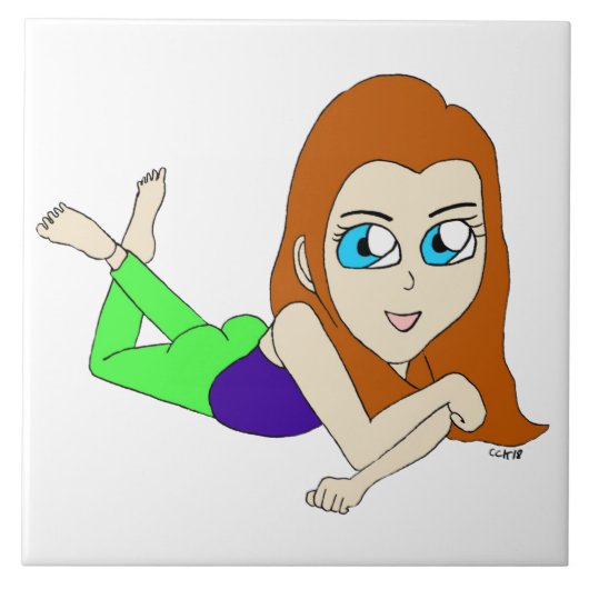 chibi tegeltje (Voorkant)