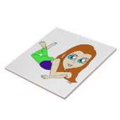 chibi tegeltje (Zijkant)