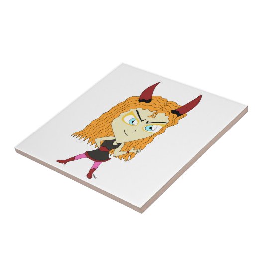 chibi tegeltje (Zijkant)
