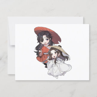 Chibi Tgcf Ansichtkaart Briefkaart