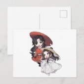 Chibi Tgcf Postcard Briefkaart (Voorkant / Achterkant)