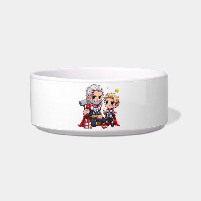 Chibi Thor en zijn zoon Voerbakje (Voorkant)