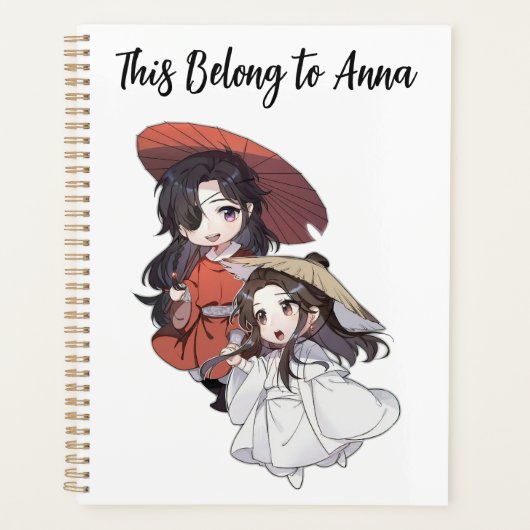 Chibi Tianguan Cifu Customized Planner (Voorkant)