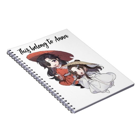 Chibi Tianguan Cifu Spiral Customized Notebook Notitieboek (Rechterzijde)