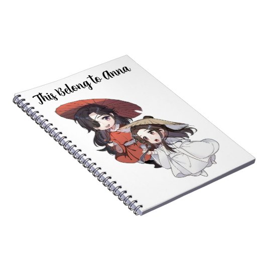 Chibi Tianguan Cifu  Spiral Photo Notebook Notitieboek (Rechterzijde)