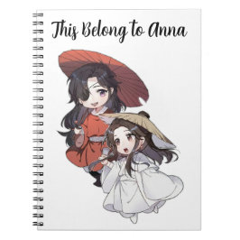 Chibi Tianguan Cifu  Spiral Photo Notebook Notitieboek