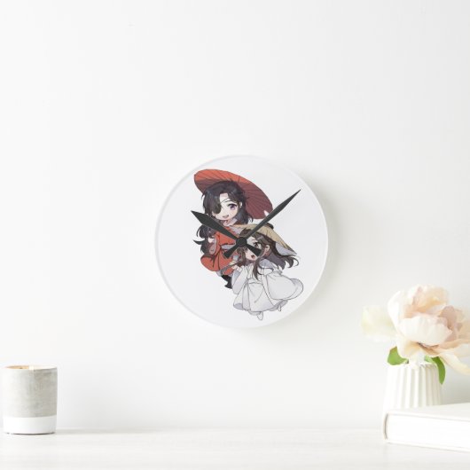 Chibi Tianguang Cifu Wall Clock Ronde Klok (Huis)