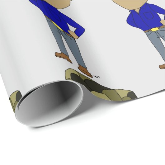 chibi-toets cadeaupapier (Rol Hoek)