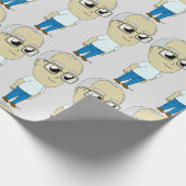 chibi-toets cadeaupapier (Hoek)