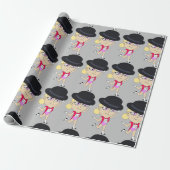 chibi-toets cadeaupapier (Uitgerold)