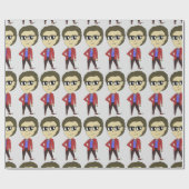 chibi-toets cadeaupapier (Vlak)