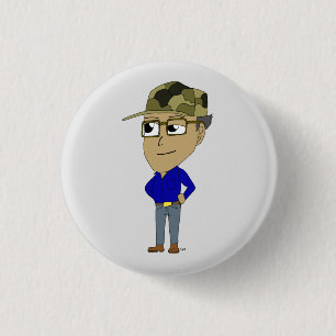 chibi-toets ronde button 3,2 cm