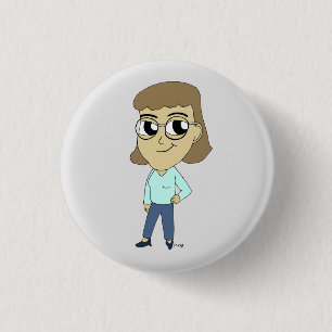 chibi-toets ronde button 3,2 cm