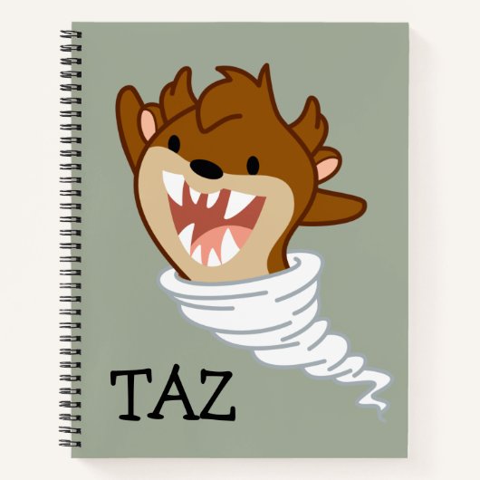 Chibi Tornado TAZ™ Notitieboek (Voorkant)