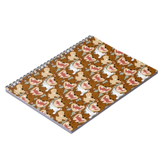 Chibi Tornado TAZ™ Notitieboek (Linkerzijde)