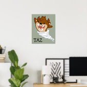 Chibi Tornado TAZ™ Poster (Thuiskantoor)