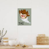 Chibi Tornado TAZ™ Poster (Keuken)