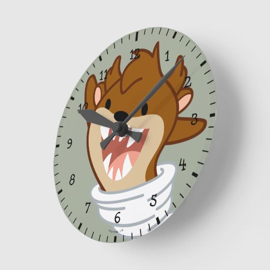 Chibi Tornado TAZ™ Ronde Klok (Hoek)