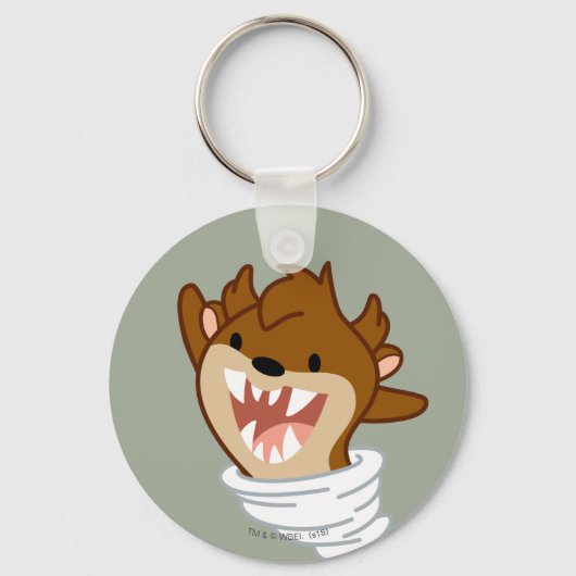 Chibi Tornado TAZ™ Sleutelhanger (Voorkant)