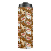 Chibi Tornado TAZ™ Thermosbeker (Voorkant)