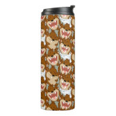 Chibi Tornado TAZ™ Thermosbeker (Gedraaid links)