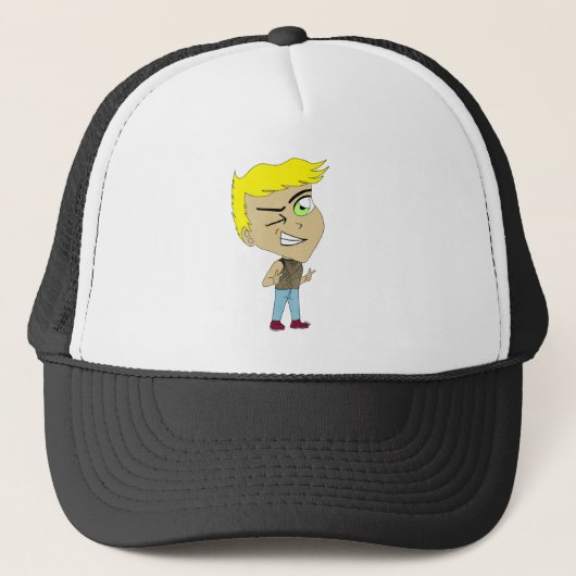 chibi trucker pet (Voorkant)