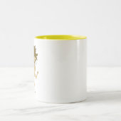 chibi tweekleurige koffiemok (Center)