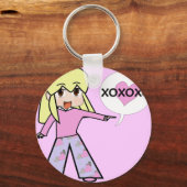 Chibi Valentijn Sleutelhanger (Voorkant)