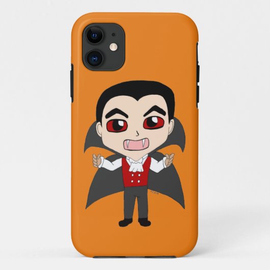 chibi vampier Case-Mate iPhone case (Achterkant)