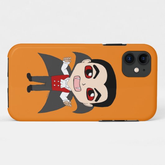 chibi vampier Case-Mate iPhone case (Achterkant (horizontaal))