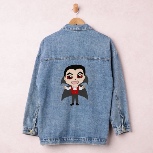 chibi vampier denim jacket (Hangar)