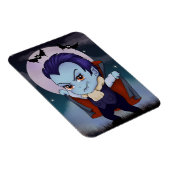 Chibi-vampier en vleermuizen magneet (Rechterzijde)