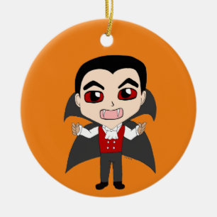 chibi vampier keramisch ornament