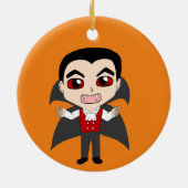 chibi vampier keramisch ornament (Achterkant)