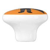 chibi vampier keramische knop (Zijkant)