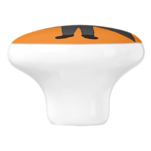 chibi vampier keramische knop (Zijkant)