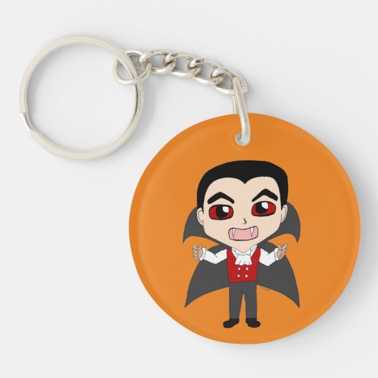 chibi vampier sleutelhanger (Voorkant)
