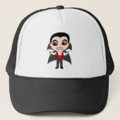 chibi vampier trucker pet (Voorkant)