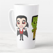 Chibi vampire, monster en mama latte mok (Linkerhoek)
