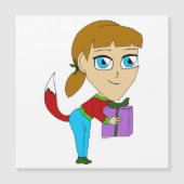 chibi vos meisje  (Voorkant)