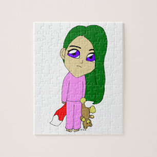 chibi vos meisje legpuzzel