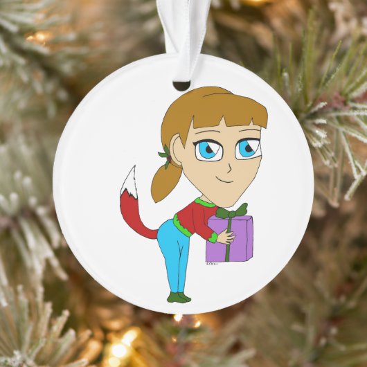chibi vos meisje ornament (Boom)